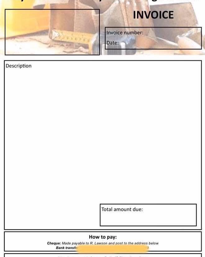 Invoice pads